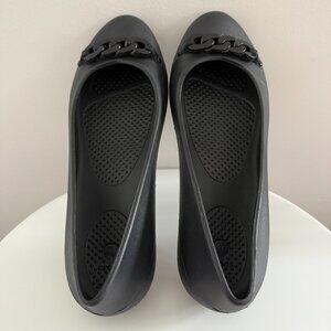 Crocs - Black - Gianna Ballet Flats - Size 8